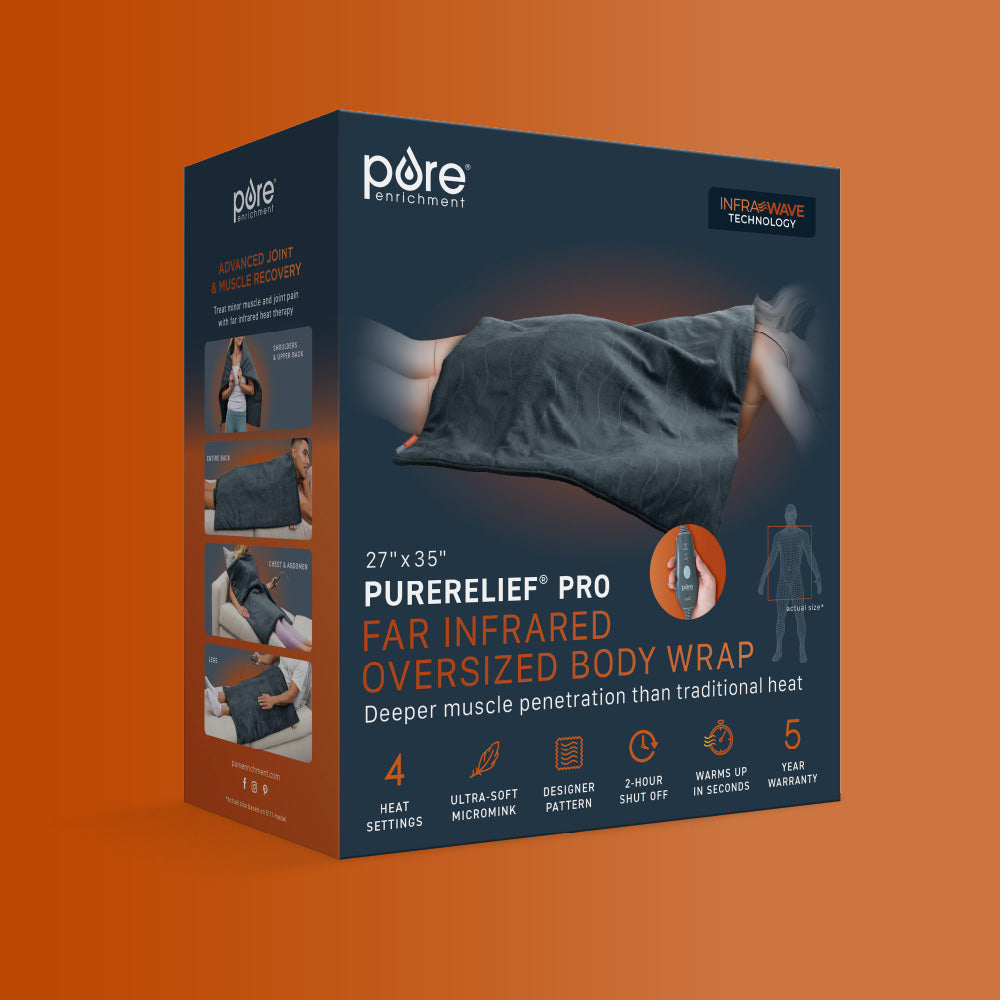 PureRelief Pro Far Infrared Oversized Body Wrap