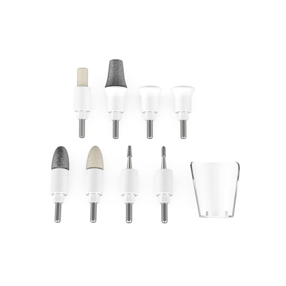 PureNailsTM Luxuriös 9-Piece Ersatz Nagelbohrer