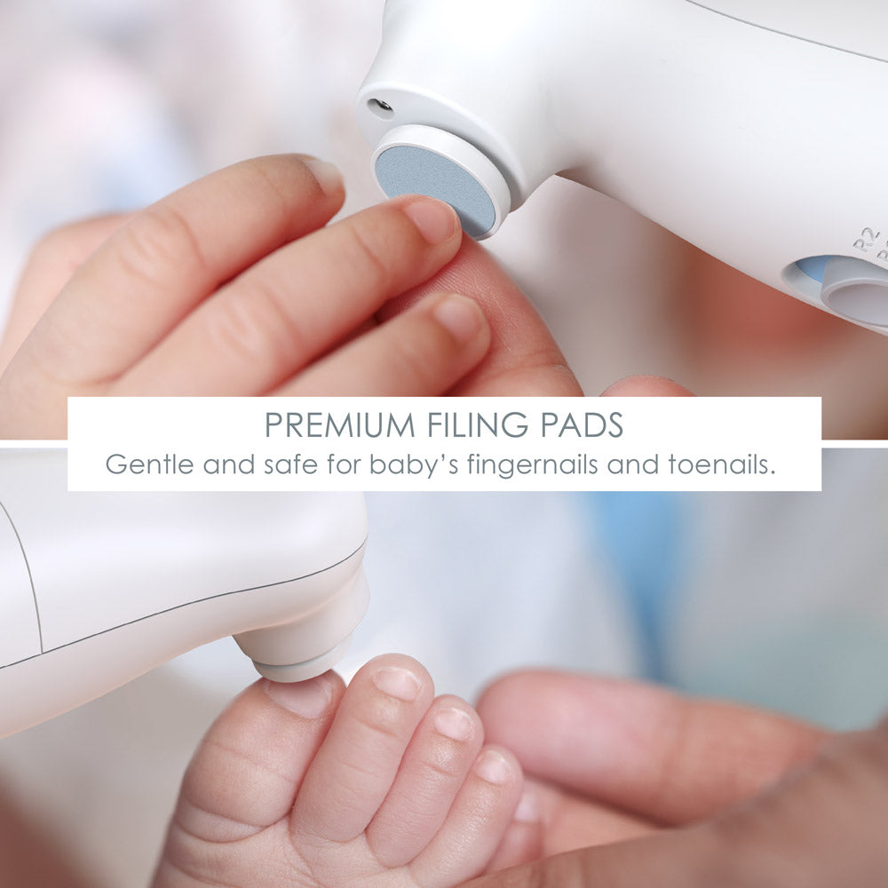 PureBaby® Electric Nail Trimmer - 4-Piece Ersatz Filing Polsterset