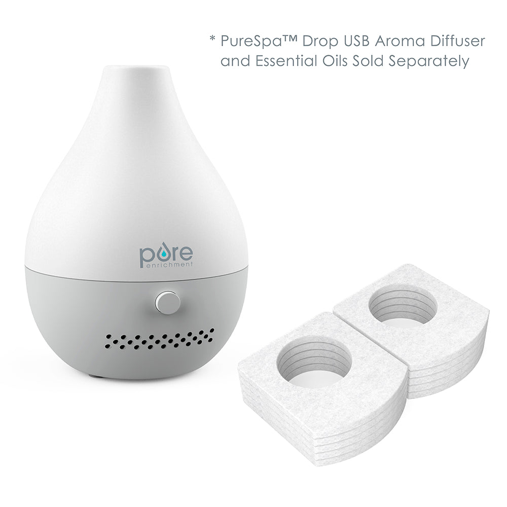 PureSpaTM Drop USB Aroma Diffuser Nachfüllpads (10er-Packung)