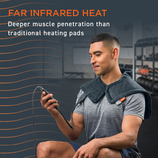 PureRelief Pro Far Infrared Neck & Shoulder Heizkissen