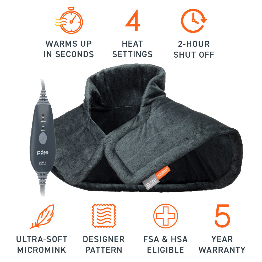 PureRelief Pro Far Infrared Neck & Shoulder Heizkissen