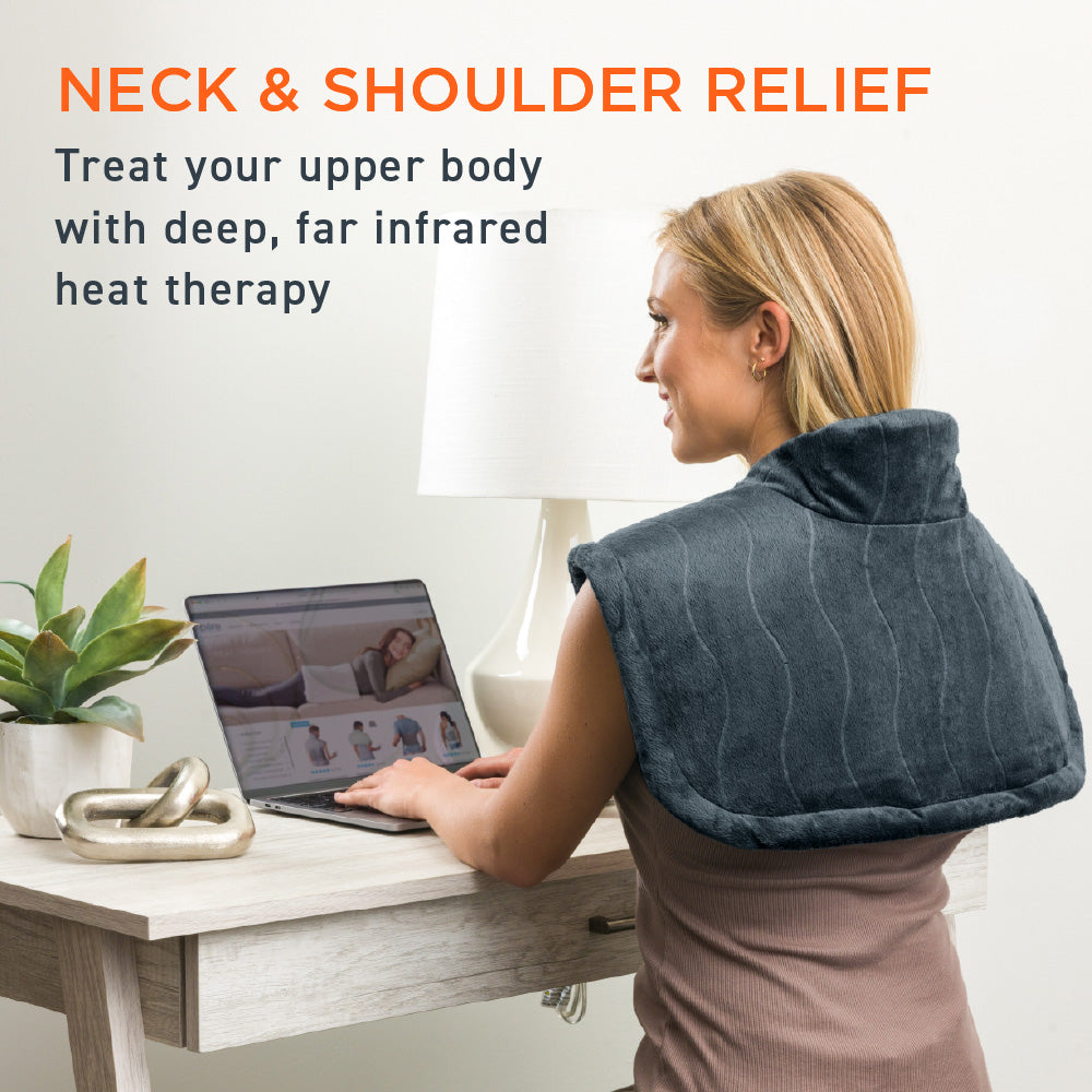 PureRelief Pro Far Infrared Neck & Shoulder Heizkissen