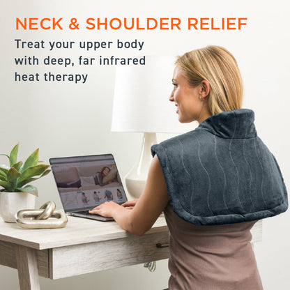 PureRelief Pro Far Infrared Neck & Shoulder Heizkissen