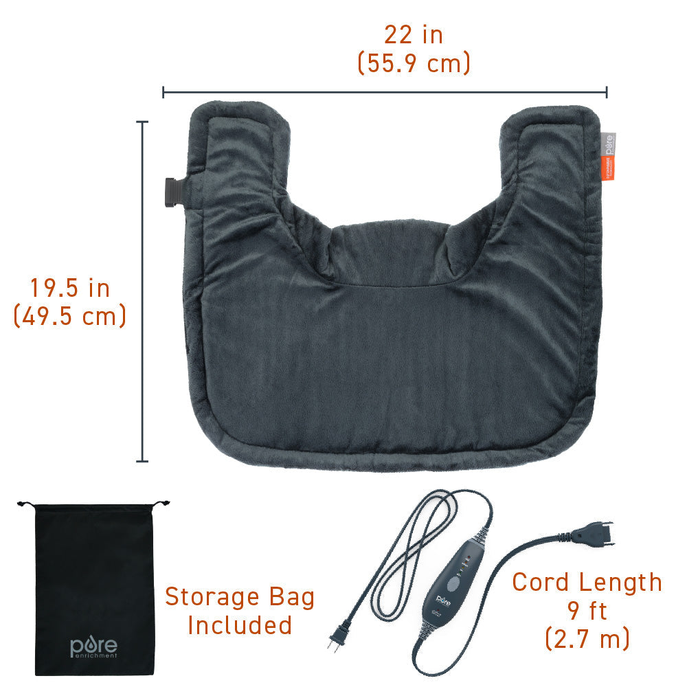 PureRelief Pro Far Infrared Neck & Shoulder Heizkissen
