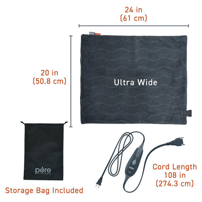 PureRelief Pro Ferninfrarot Ultra-Wide Heizkissen