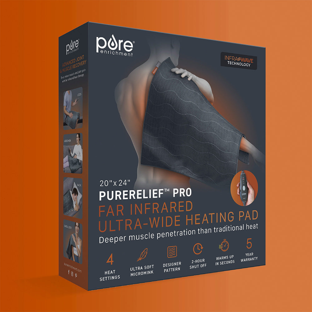 PureRelief Pro Ferninfrarot Ultra-Wide Heizkissen