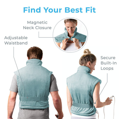 PureRelief XL Extra-Long Back & Neck Heizkissen