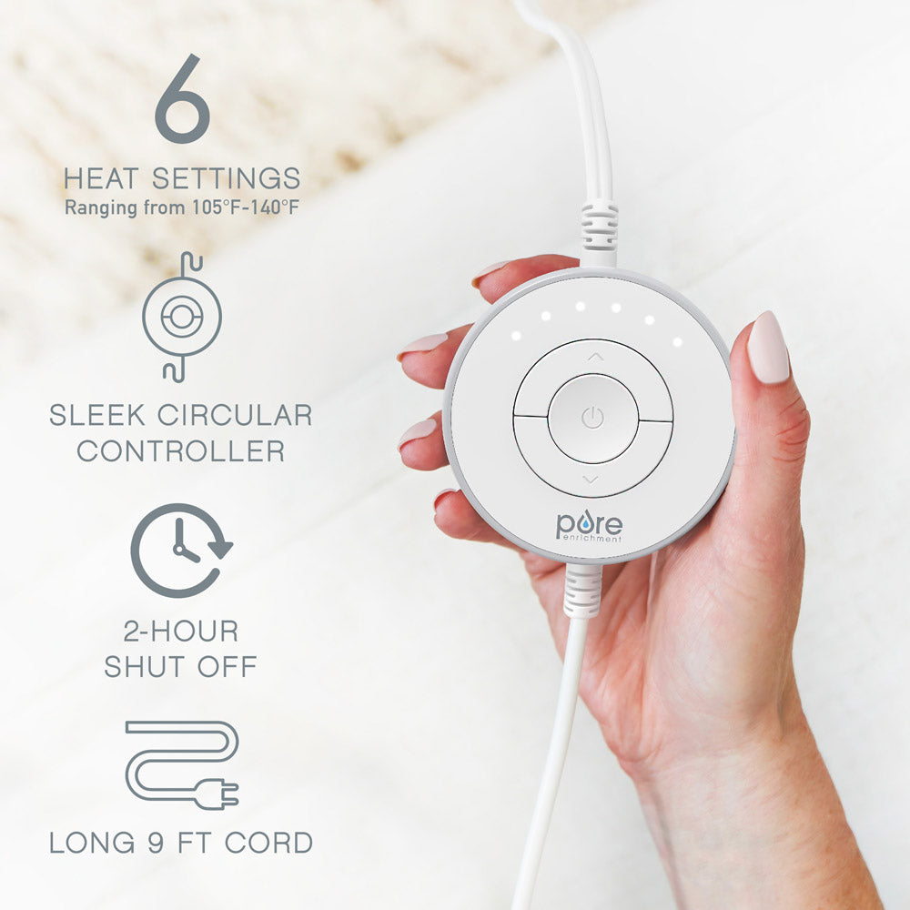 PureRadianceTM Back & Neck Luxury Heating Pad - Golden Sands (Deutsche Ausgabe)