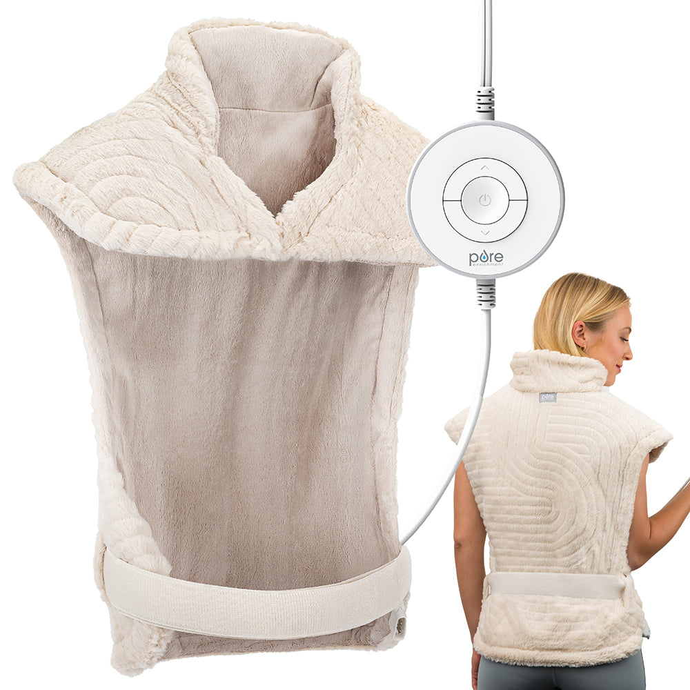 PureRadianceTM Back & Neck Luxury Heating Pad - Golden Sands (Deutsche Ausgabe)