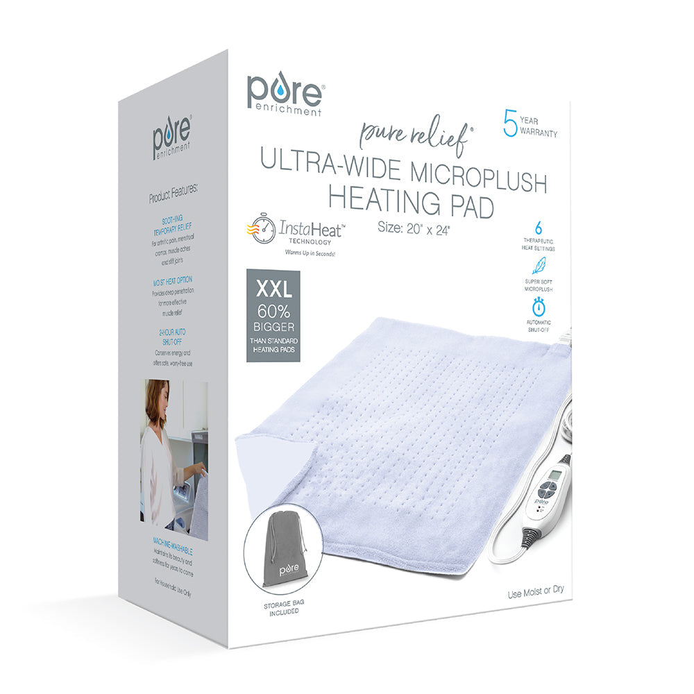 PureRelief XXL Ultra-Wide Microplush Heizkissen
