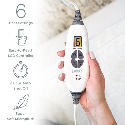 PureRelief XXL Ultra-Wide Microplush Heizkissen