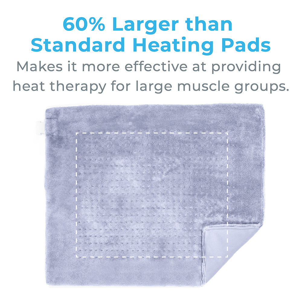 PureRelief XXL Ultra-Wide Microplush Heizkissen