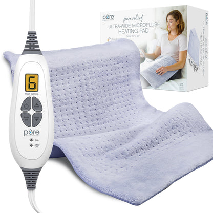 PureRelief XXL Ultra-Wide Microplush Heizkissen
