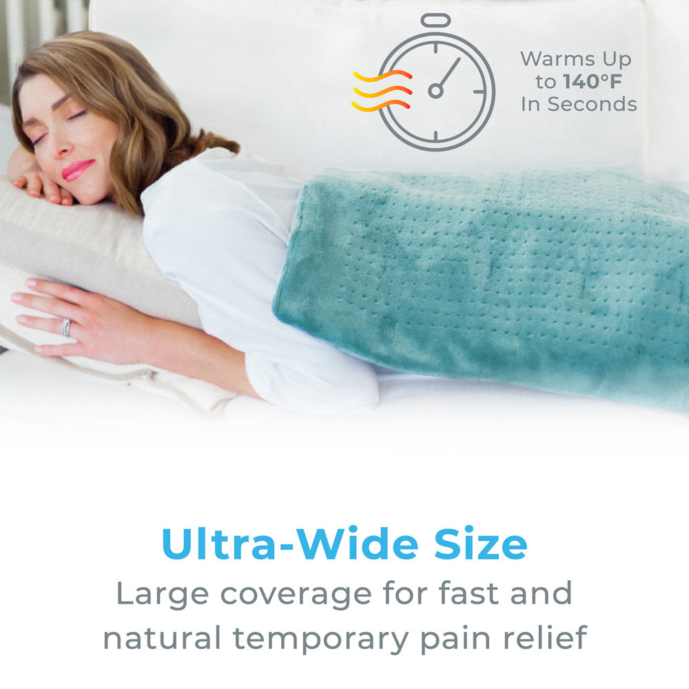 PureRelief XXL Ultra-Wide Microplush Heizkissen
