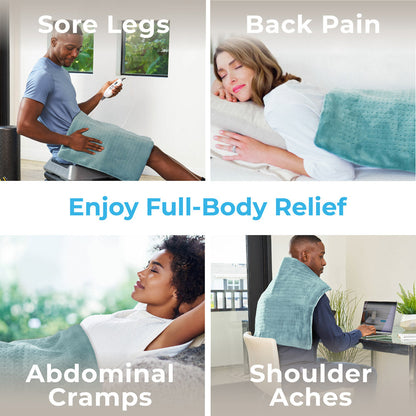 PureRelief XXL Ultra-Wide Microplush Heizkissen