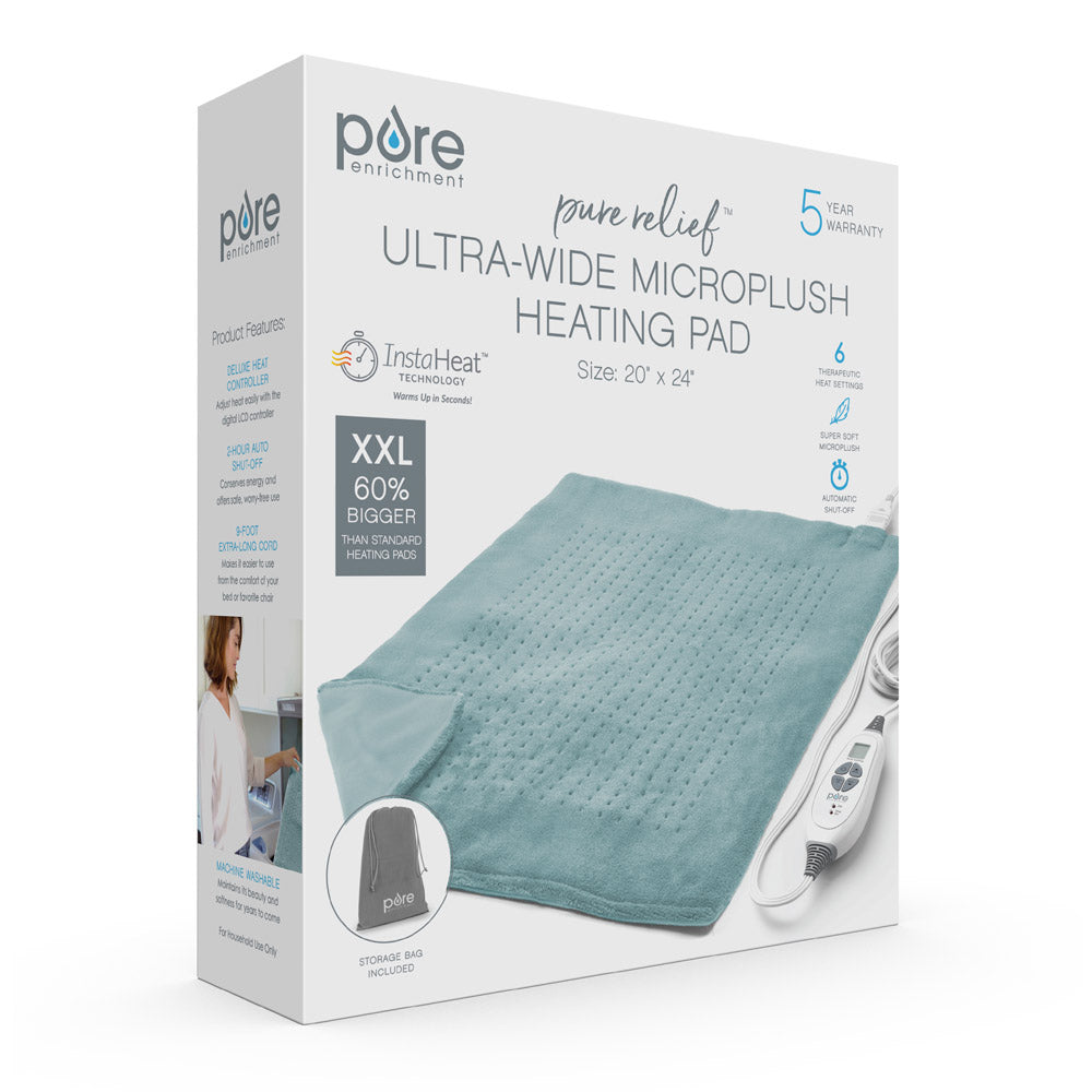 PureRelief XXL Ultra-Wide Microplush Heizkissen