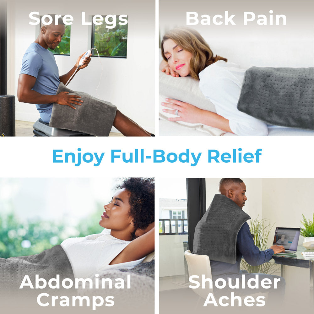 PureRelief XXL Ultra-Wide Microplush Heizkissen