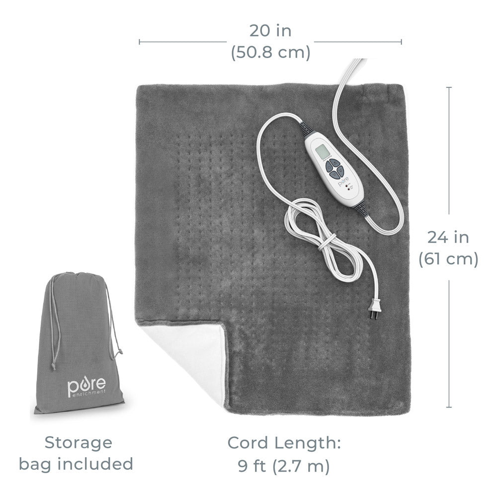 PureRelief XXL Ultra-Wide Microplush Heizkissen