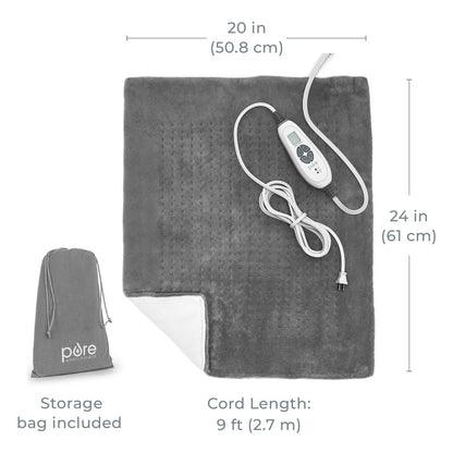 PureRelief XXL Ultra-Wide Microplush Heizkissen