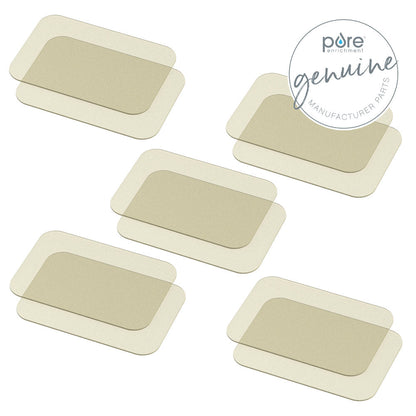 PurePulseTM Go Wiederverwendbare Elektrodengelpads - 5 Packung (10 Gesamtpads)