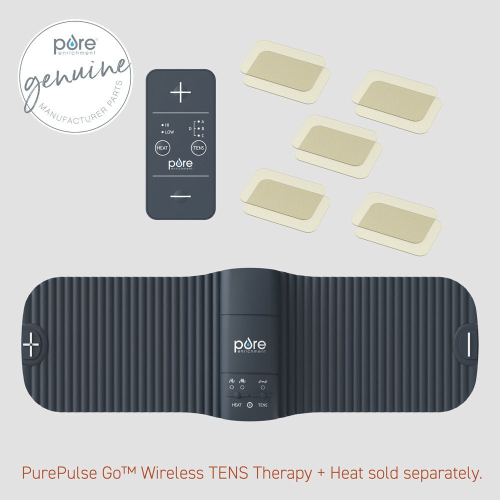 PurePulseTM Go Wiederverwendbare Elektrodengelpads - 5 Packung (10 Gesamtpads)