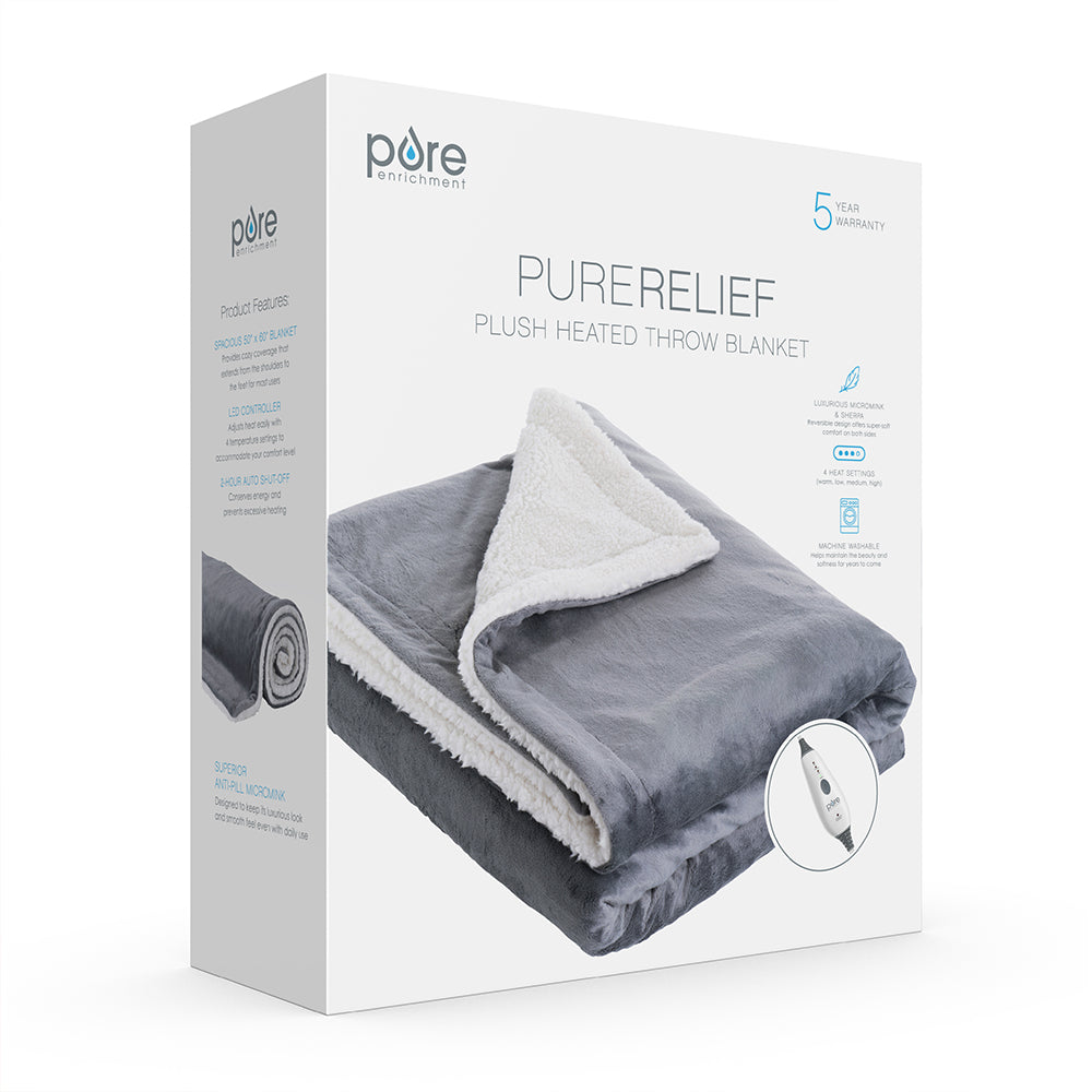 PureRelief Plüsch beheizt Werfdecke
