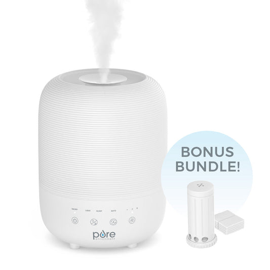 HUMETM Sense Set - 1 Luftbefeuchter, 1 Filter und 10 Duftpads