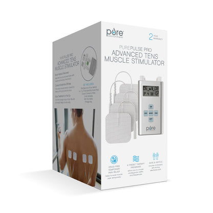 PurePulseTM Pro Advanced TENS Elektronischer Pulsstimulator