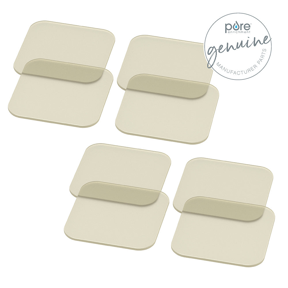 PurePulseTM Trio Reusable Electrode Gel Patches - 2 Packung (8 Patches)