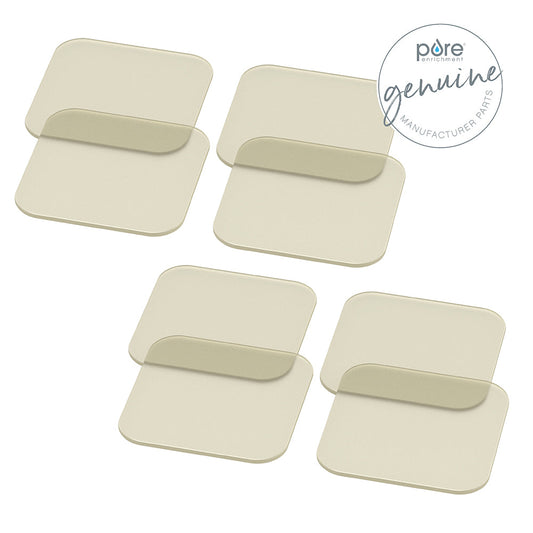 PurePulseTM Trio Reusable Electrode Gel Patches - 2 Packung (8 Patches)