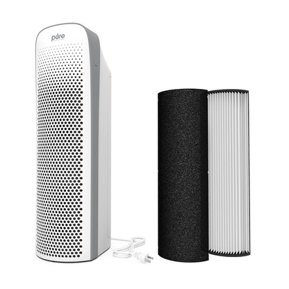 PureZone Elite 4-in-1 True HEPA Luftreiniger & Ersatzfilterbündel
