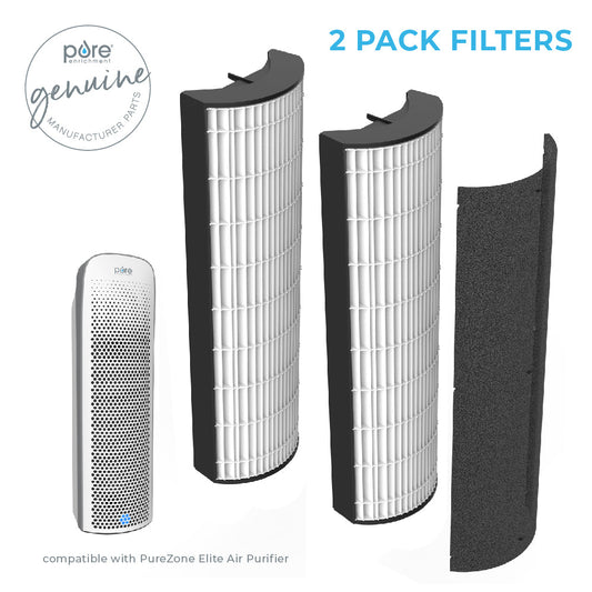 PureZoneTM Elite Luftreiniger (PEAIRTWR) - 2er-Packung Ersatzfilter